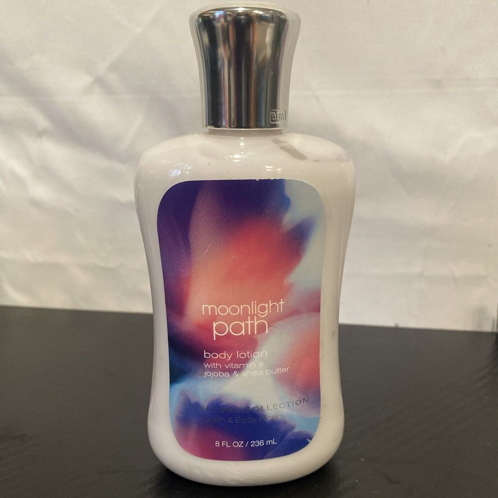 NEW Bath&Body Works MOONLIGHT PATH 8oz lotion with VITAMIN E, jojoba&Shea butter